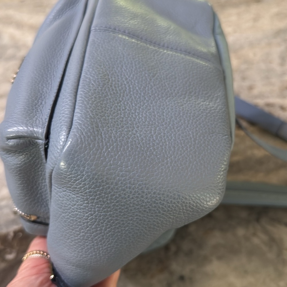 Coach mini Charlie pebbled leather backpack - Picture 8 of 9